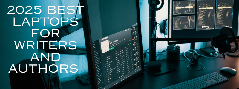 2025 best laptops for writers and authors